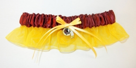 Washington Nationals Inspired Garter with Licensed Charm